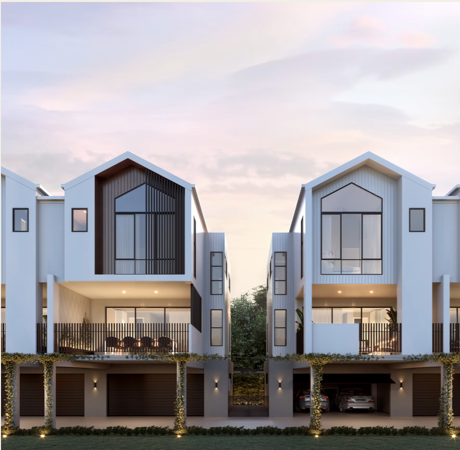 Astrid townhouse development at Chevron Island